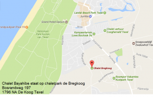 P: plattegrond de koog